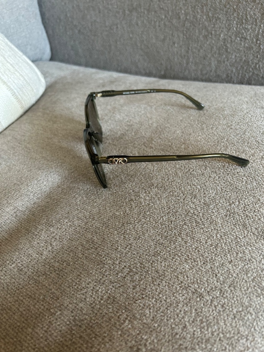 Green Michael Kors Sunglasses and Case - Picture 2 of 7